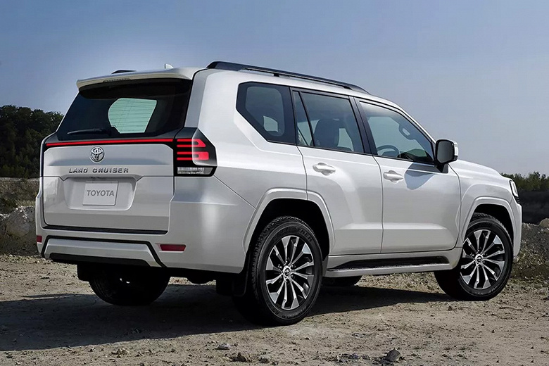 The new Toyota Land Cruiser Prado will be very powerful - it will receive a 443 hp power plant.